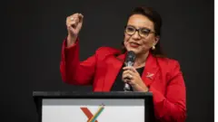 Imagen de Xiomara Castro, presidenta de Honduras.