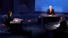 Kamala Harris and Mike Pence