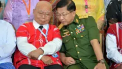 ငြိမ်းချမ်းရေးဆွေးနွေးပွဲ တစ်ခုမှာ တွေ့ရတဲ့ တပ်မတော်စစ်ဦးစီးချုပ်နဲ့ KNU ခေါင်းဆောင်