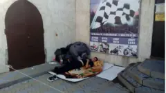 Палаточный лагерь узбекских мигрантов под Ростовом-на-Дону