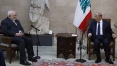 میشل عون و جواد ظریف