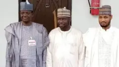 Gwamnan Zamfara Matawalle a farko, sai Alaramma Ibrahim a tsakiya