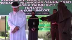 Muhammad Zahrul, cambuk, Aceh
