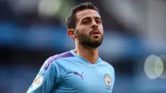 Manchester City forward Bernardo Silva