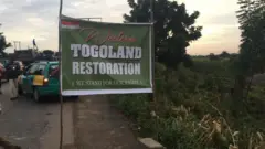 "Western Togoland" secessionist arrest for independence, map, funding