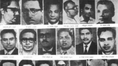 ১৯৭১ সালে হত্যাকাণ্ডের শিকার বুদ্ধিজীবীদের কয়েকজন।