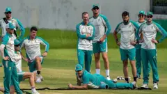 ঢাকায় অনুশীলনে অস্ট্রেলিয়া ক্রিকেট দল