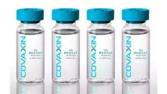 Frascos de Covaxin