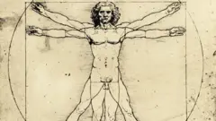 El hombre de Vitruvio de Leonardo da Vinci