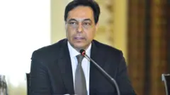 رئيس حكومة تصريف الأعمال في لبنان حسان دياب