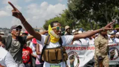 ኣብ ዝሓለፈ ወርሒ ጉጅለ ዱዱላ ኣብ ሶዌቶ ሰለማዊ ሰልፊ ኣካይዶም ነይሮም