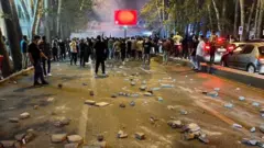 اعتراضات تهران