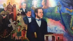 Mural sobre Morazán