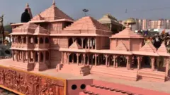 رام مندر کا نمونہ