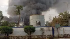 વડોદરામાં ફેકટરીમાં આગની ઘટના