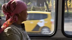 Автобуста бара жаткан келин