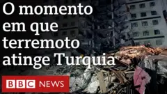 Imagens mostram momento do abalo de magnitude 7,8, que causou milhares de mortes de turcos e sírios.