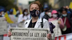 Protestas en Colombia