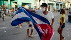 Protestas en Cuba
