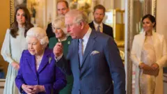 The Queen and senior royals in 2019