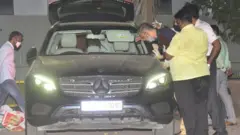 NIA ने जप्त केलेली वाझे चालवत असलेली कार