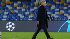 Carlo Ancelotti yafashije Napoli kurangiza ku mwanya wa kabiri muri shampiyona umwaka ushize, ariko uyu mwaka byaramugoye