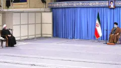 دیدار خامنه‌ای و روحانی