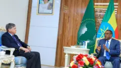 Ergamaa Addaa Deeviid Saatarnfiild Ministira Dhimma Alaa Itoophiyaa Dammaqaa Makoonniin waliin