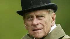 The Duke of Edinburgh duringa horse show event in 2003