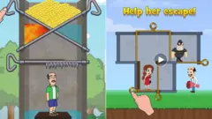 Homescapes ve Gardenscapes oyunlarının reklamları