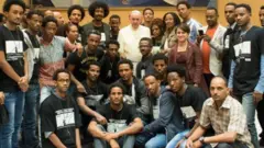 ብህልቂት ኤርትራውያን ዝነብዑ ጳጳስ ኣቡነ ፍራንስስ