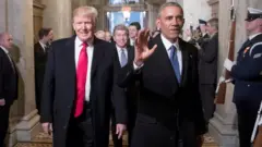 Barack Obama a été président des États-Unis de 2009 à 2017