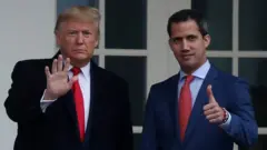 Trump dio un espaldarazo a Guidó al recibirlo en la Casa Blanca.