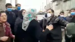 تنش در هنگام بازدید مقام اوقاف ایران از روستایی در مازندران