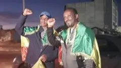 አቶ እስክንድር ነጋና አቶ ስንታየሁ ቸኮል