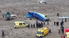 الطائرة المحطمة