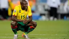 Pierre Webo a joué pour le Cameroun lors de la Coupe du monde 2010
