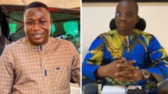 Sunday Igboho and e lawyer Bamidele Salami