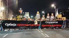 protest, Beograd, Srbija protiv nasilja