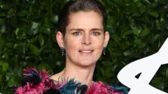 Stella Tennant arrives at The Fashion Awards 2019 held at Royal Albert Hall