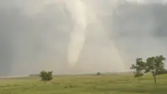 'Spektakularan prizor' – ukrštanje tornada i duge