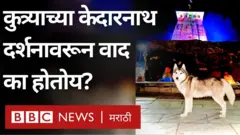 मोहन त्यागी केदारनाथ यात्रेत स्वत:चा कुत्रा घेऊन गेले होते.