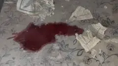 Yadda dardumar masallaci ta jike da jini bayan kai harin