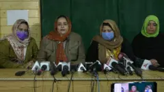 انڈیا کے زیر انتظام کشمیر میں موجود پاکستانی خواتین