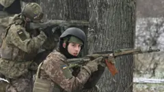 Украинские солдаты под Херсоном