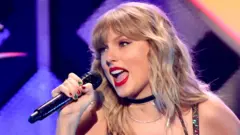 Taylor Swift performs at Madison Square Garden in New York, in 2019