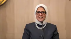 وزيرة الصحة المصرية هالة زايد