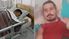 Diego Garcez teve complicações após quase 3 meses internado