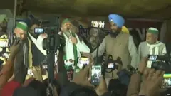 ਰਾਕੇਸ਼ ਟਿਕੈਤ ਨੇ ਕਿਸਾਨਾਂ ਅੱਗੇ ਐਲਾਨ ਕੀਤਾ ਹੈ ਕਿ ਕੋਈ ਕਿਸਾਨ ਗ੍ਰਿਫ਼ਤਾਰੀ ਨਹੀਂ ਦੇਵੇਗਾ