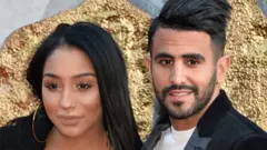 Riyad Mahrez na Mkewe Rita